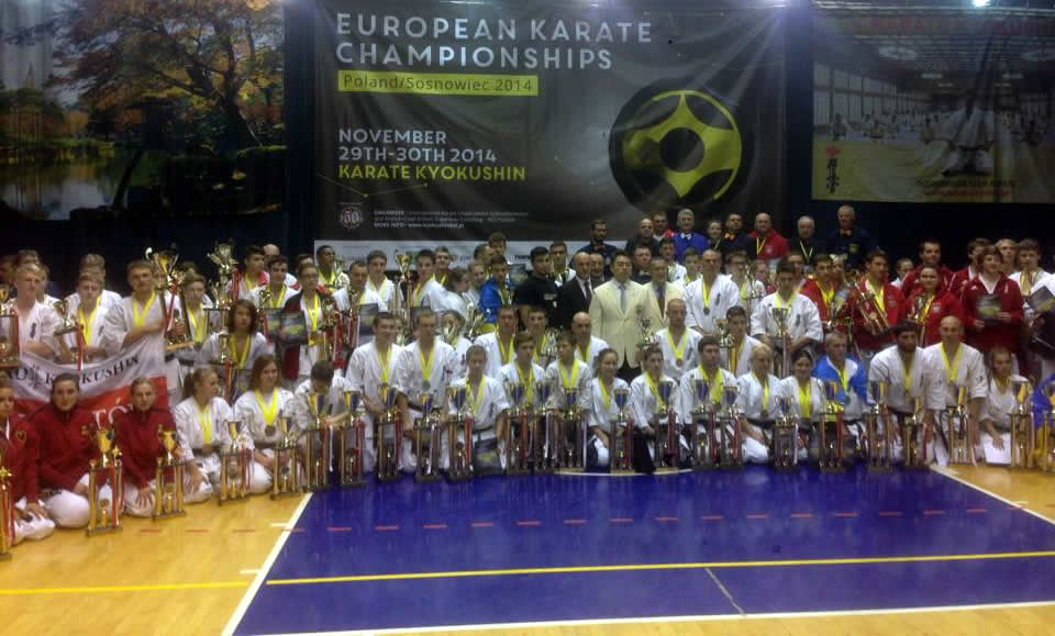 Championnat d'europe 2014 de karaté Kyokushinkai