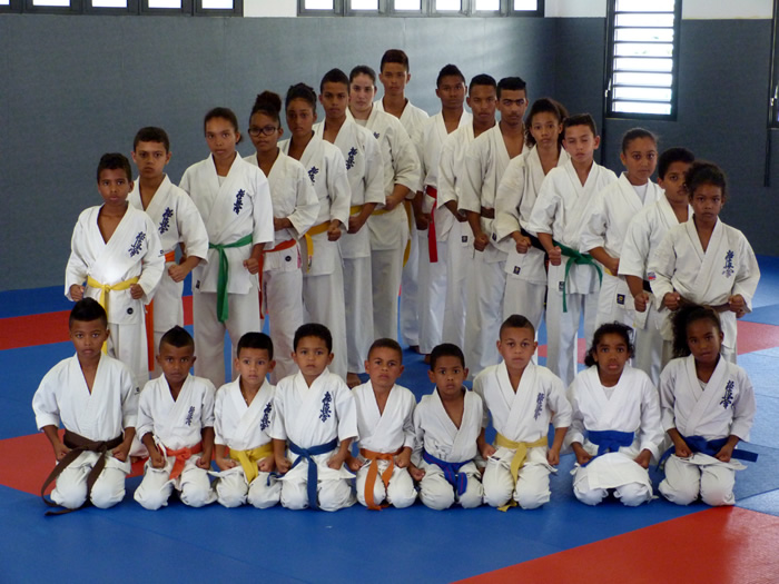 Délégation IKO Réunion pour l'Open de France enfants