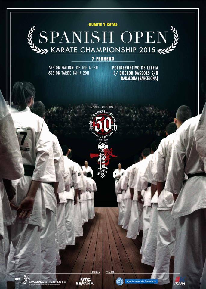Open d'espagne 2015 karaté Kyokushinkai