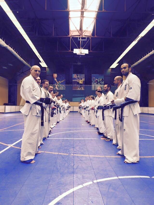 Stage de karaté Kyokushinkai à Nice avec senpai Djema Belkhodja, le kumite final
