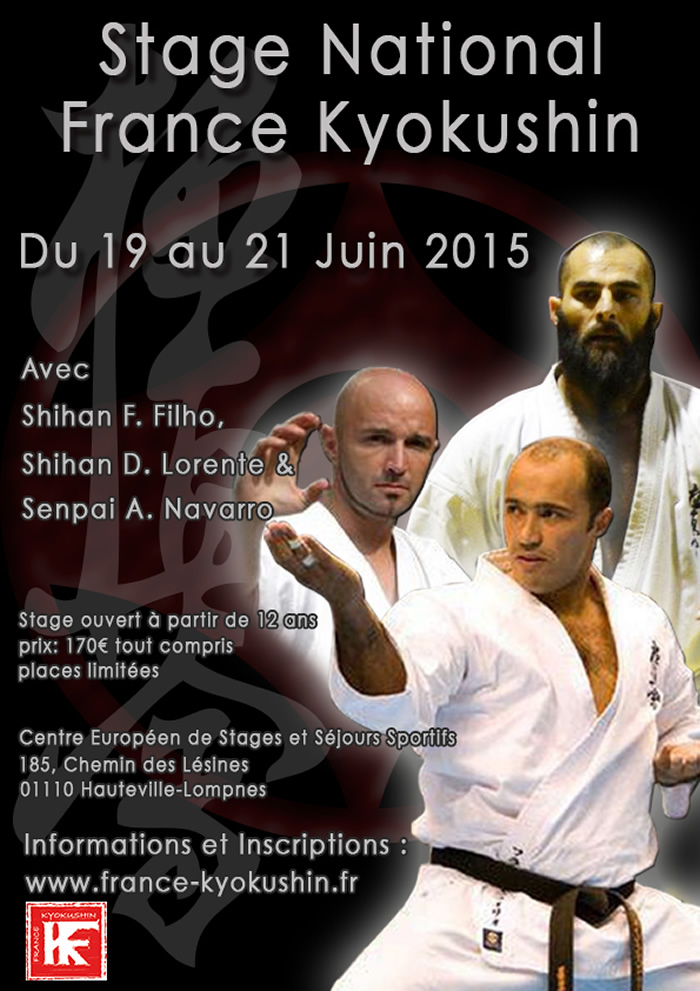 Stage National France Kyokushin 2015