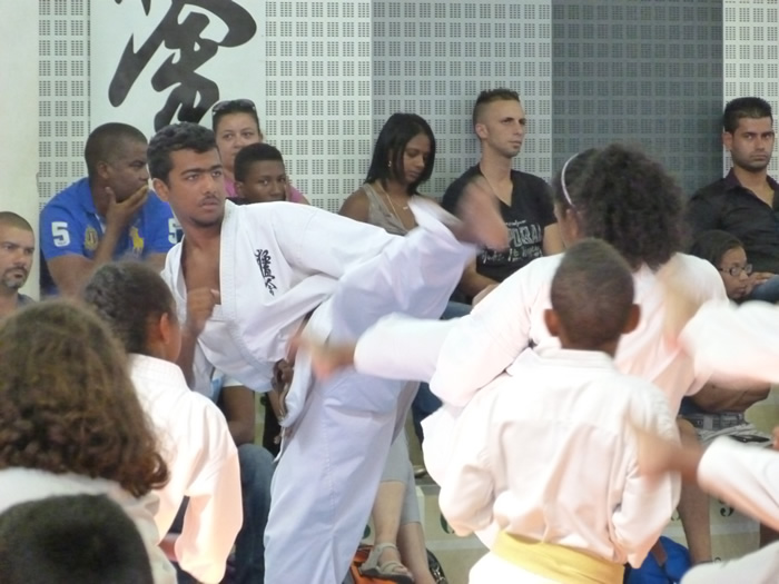 Tournoi de karaté Kyokushinkai à la réunion - Eddy Vely
