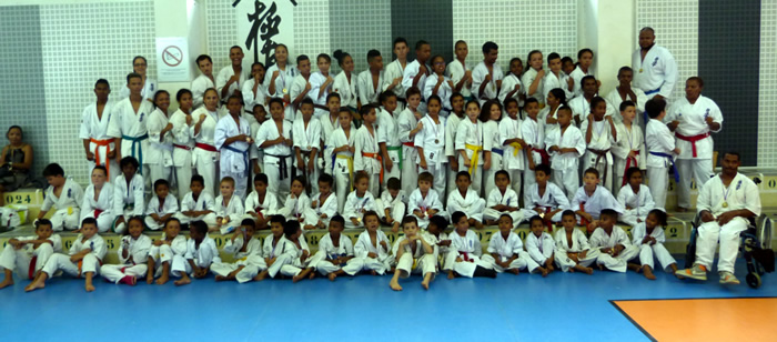 résultats du tournoi de karaté Kyolushinkai à la réunion