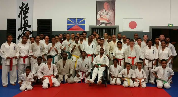 Stage de karaté Kyokushinkai à Deux Canons 2015