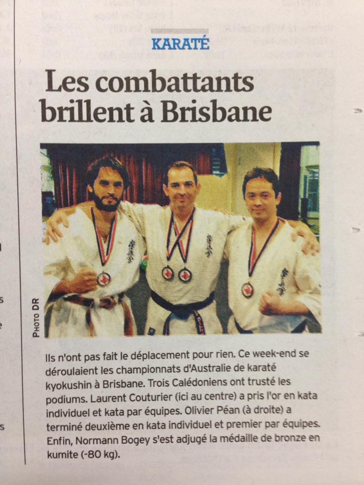 Championnat d'Australie Kyokushin 2016