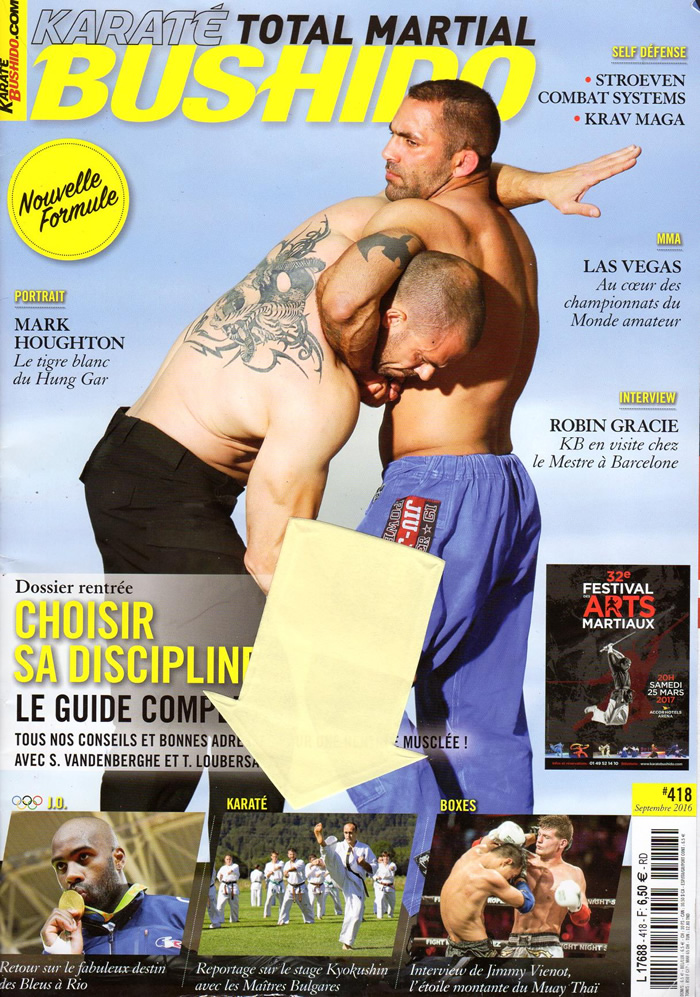 Le stage national France Kyokushin dans le magazine Karate Bushido