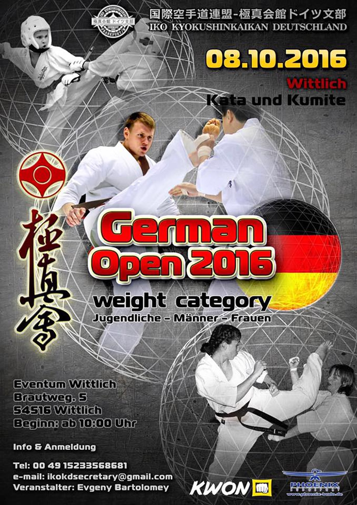 German Open - karate Kyokushinkai