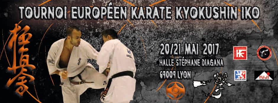 Championnats d'Europe 2017 de karaté Kyokushinkai à Lyon