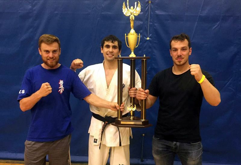 Antonio Tusseau remporte le tournoi de karaté Kyokushinkai "All American"