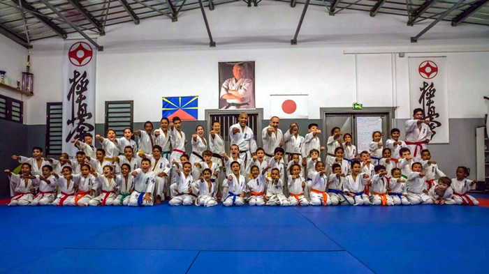stage de karaté Kyokushinkai à la Réunion avec shihan Kostov et sensei Kostova