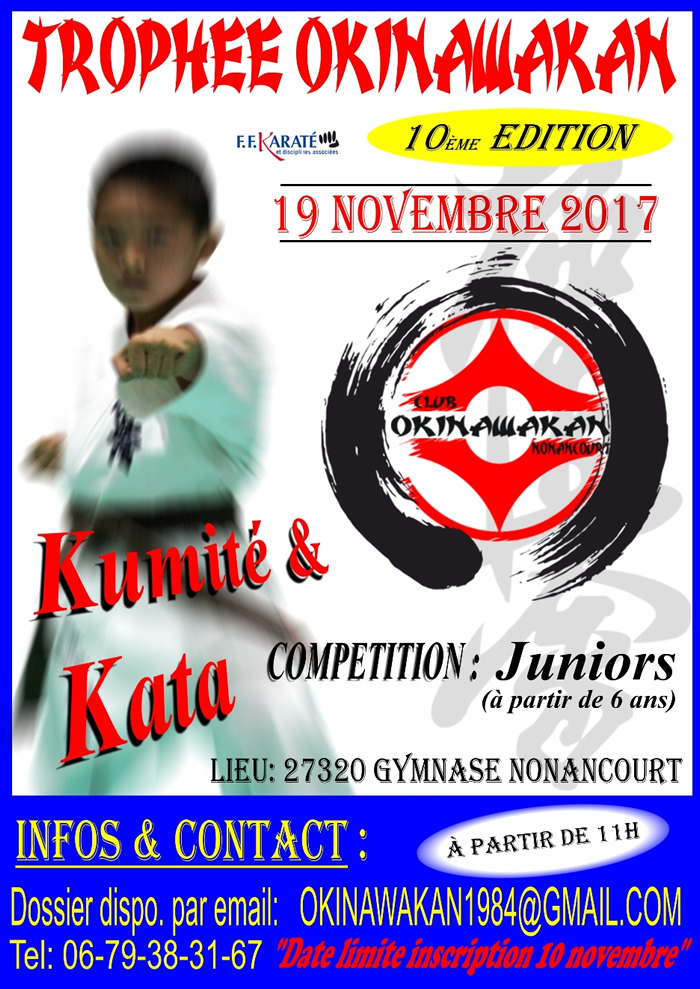 10ème Trophée OKINAWAKAN - karaté Kyokushinkai