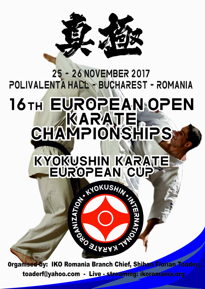 16th European Open Championships Karate Kyokushinkai