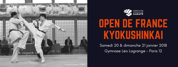 Open de France karaté Kyokushin FFKDA 2018