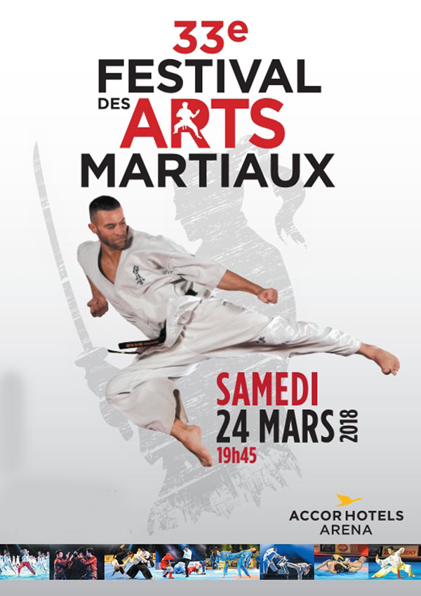 Démonstration de karaté Kyokushinkai au Festival des Arts Martiaux à Paris Bercy
