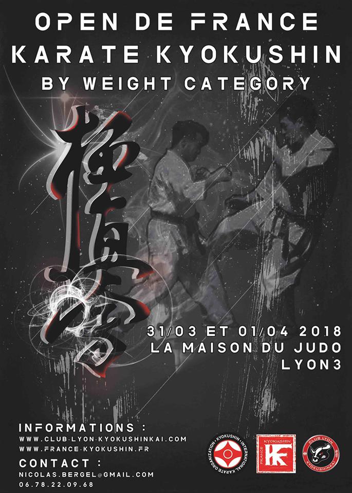 All France Karate Championships by categories IKO - Kyokushinkai karate