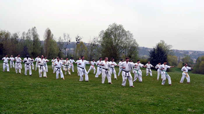 Stage annuel de karaté Kyokushinkai du dojo ACBB 2018