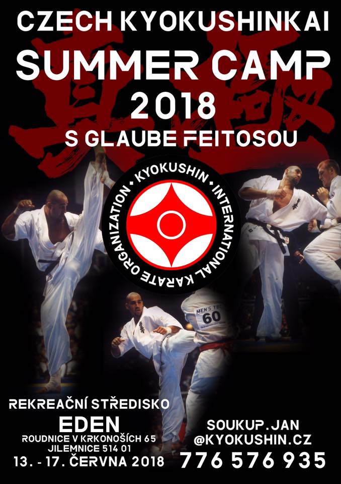 5e stage d'été de karaté Kyokushinkai en République tchèque