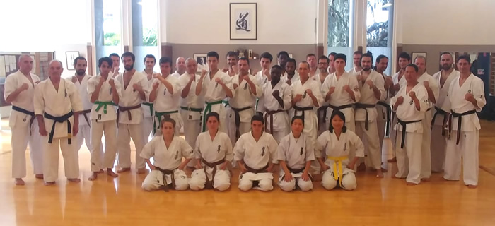 Passage de grades zone nord 2018 karaté Kyokushinkai