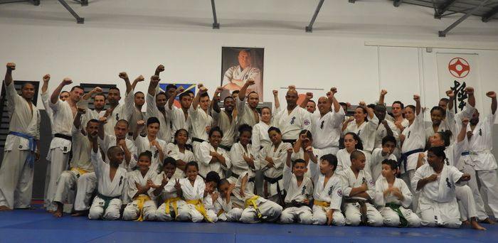 Stage de karaté Kyokushinkai de Djema à la Réunion 2018