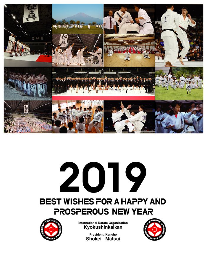 Voeux du honbu pour 2019