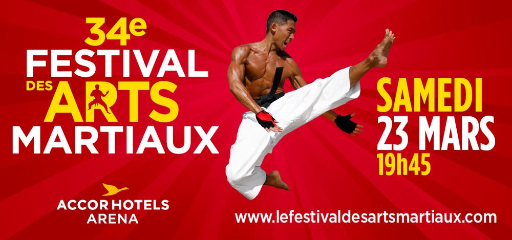 34e Festival des Arts Martiaux, démonstration de karaté Kyokushinkai