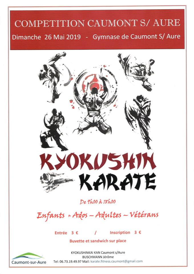 Compétition karaté Kyokushinkai Caumont sur Aure