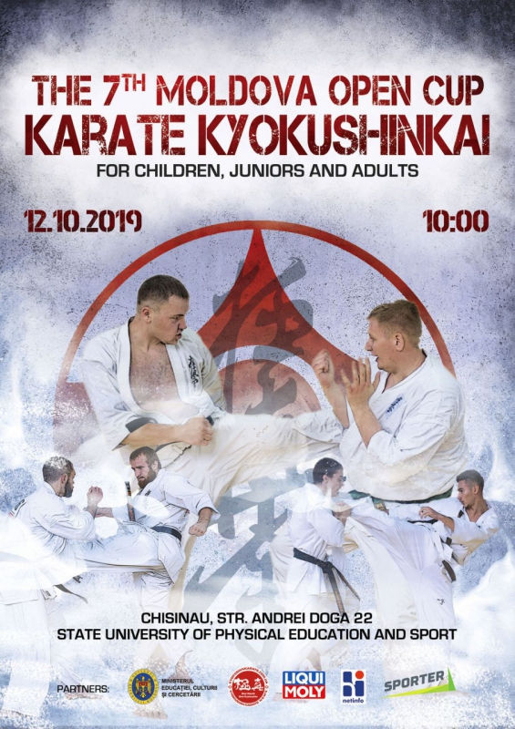 The 7th Moldova Open Cup, karate Kyokushinkai