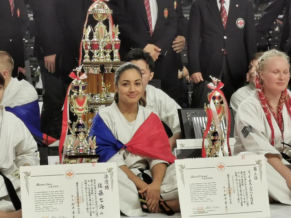 Shainez Elhaimour 3e au 12e World Open de karaté Kyokushinkai