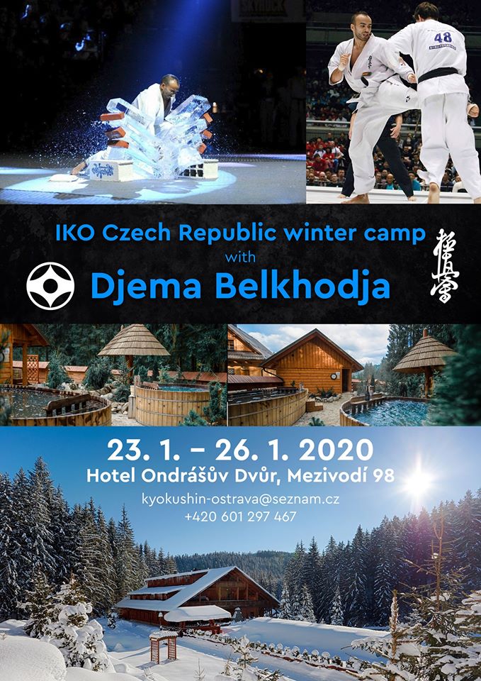 Stage d'hiver en Tchécoslovaquie avec sensei Djema BELKHODJA