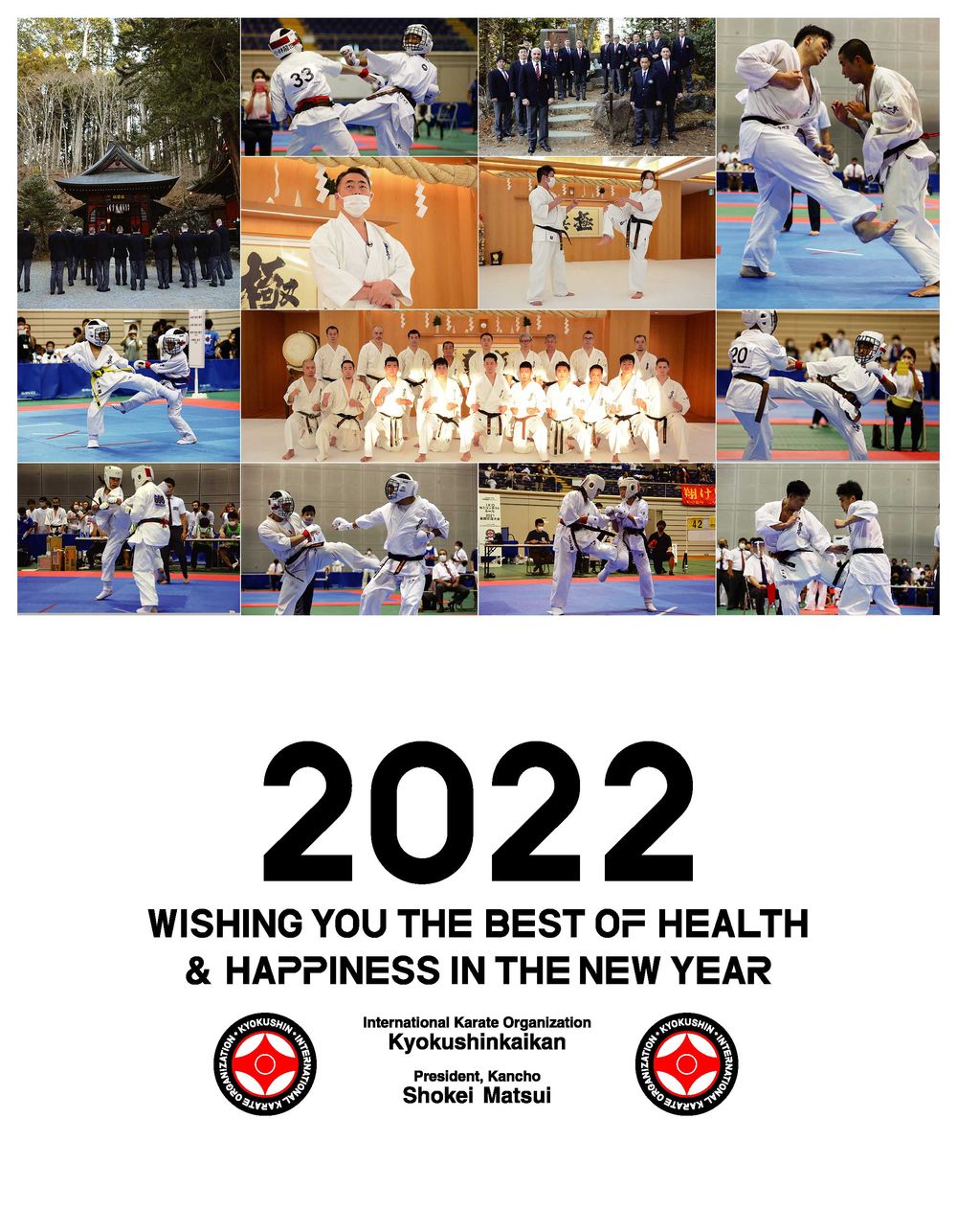 Voeux IKO Kyokushinkaikan 2022