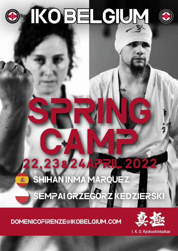Spring Camp Belgium karate Kyokushinkai