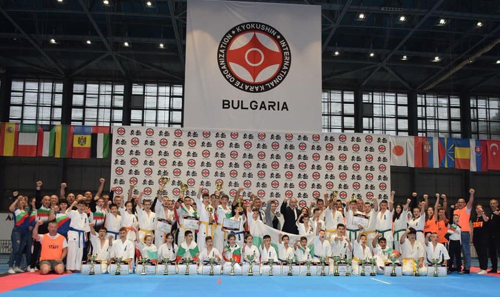 Championnats d'europe de karaté Kyokushinkai 2022 en Bulgarie
