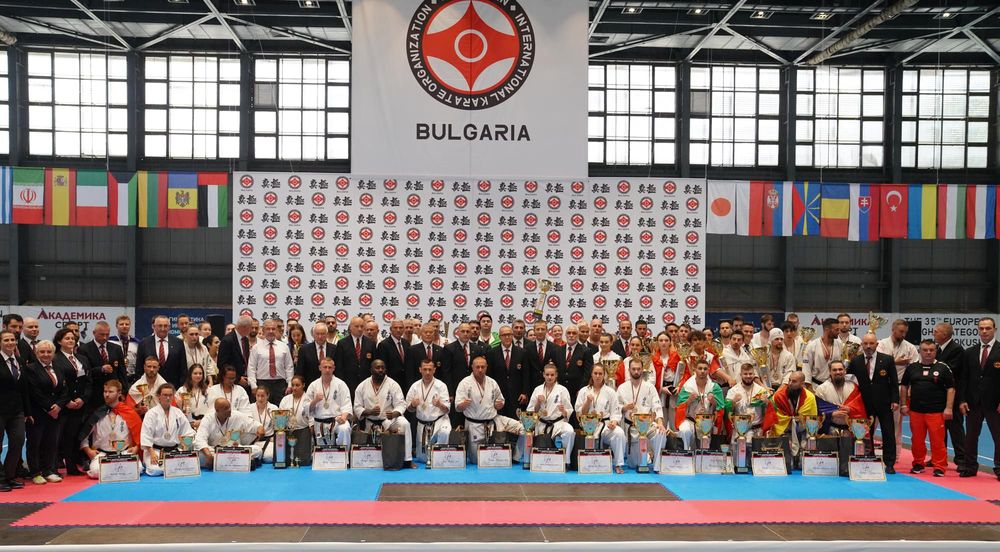 Championnats d'europe de karaté Kyokushinkai 2022 en Bulgarie
