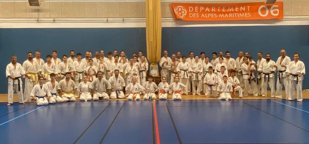 Passage de grades de karaté Kyokushinkai zone sud 2023