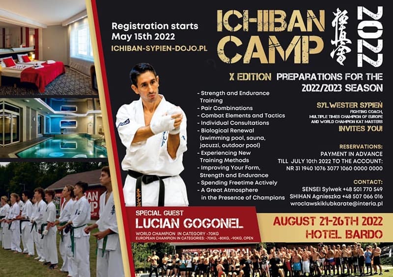 Ichiban Camp 2022 Pologne - karaté Kyokushinkai