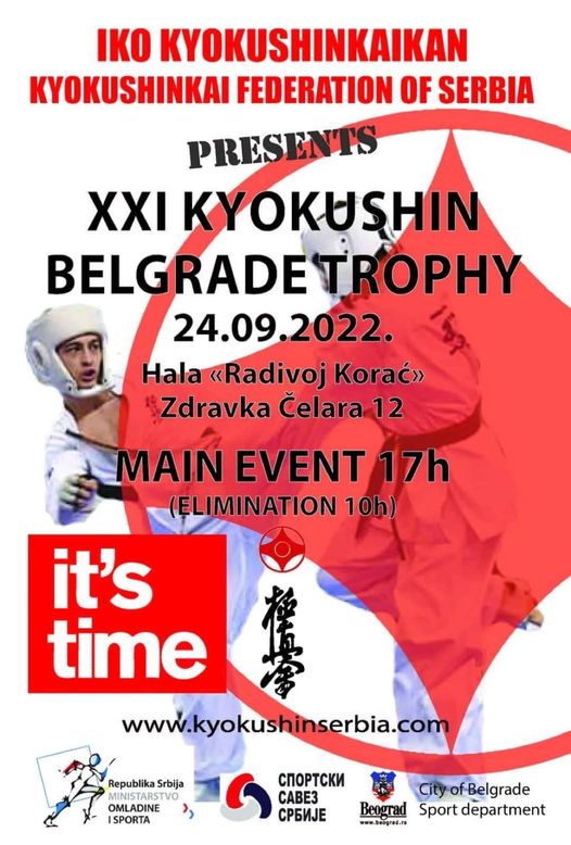 Belgrade Trophy - karaté Kyokushinkai