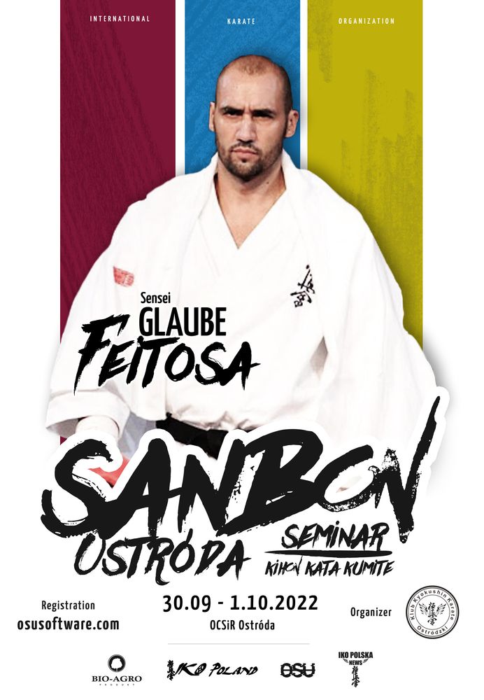 Sanbon Seminar with Sensei Glaube Feitosa - karaté Kyokushinkai