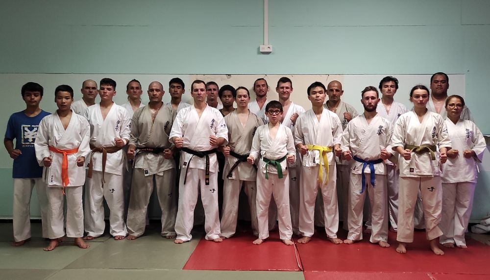 Stage avec sensei Steven Cujic à Nouméa - karaté Kyokushinkai