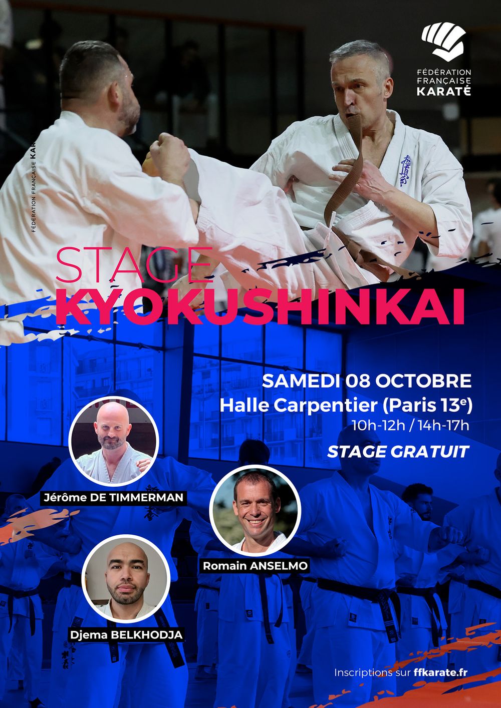 Stage Kyokushinkai FFKDA à Paris