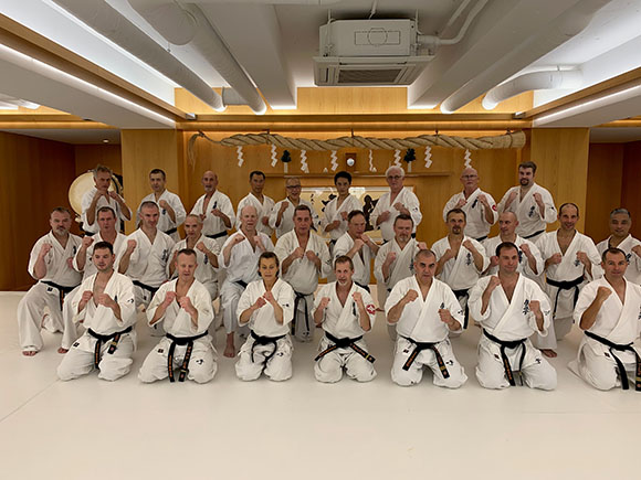 Stage intensif hauts gradés IKO Honbu 2022 - karaté Kyokushinkai