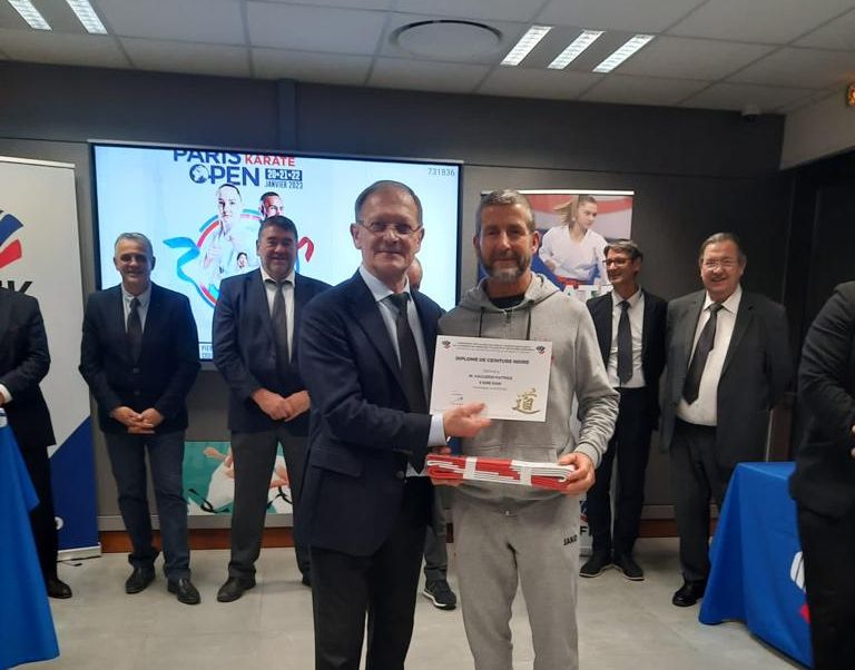 Shihan VAULERIN promu 6e dan FFKDA