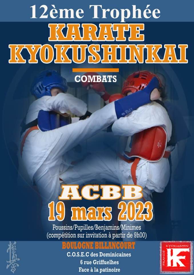 12e Trophée de karaté Kyokushinkai à l'ACBB