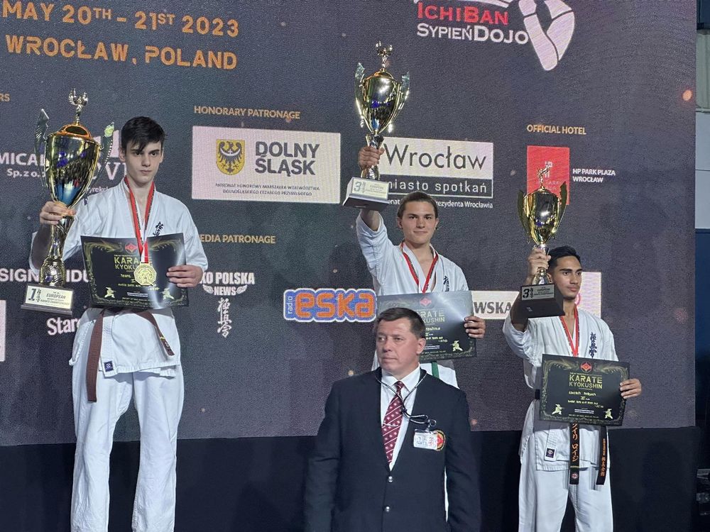 Championnat d'europe de karaté Kyokushinkai 2023 en Pologne