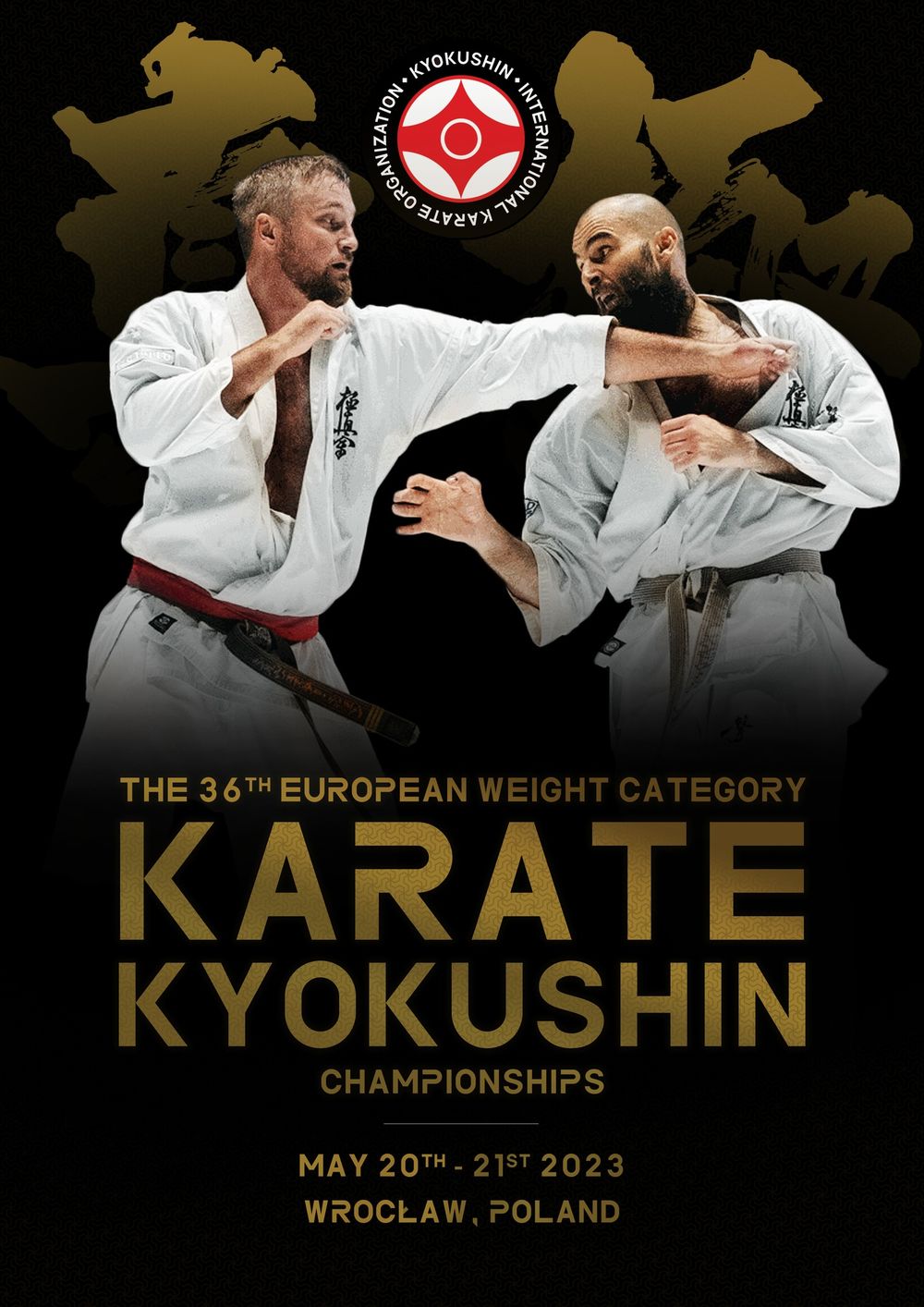 36th European Weight Category Karate Championships - karate Kyokushinkai