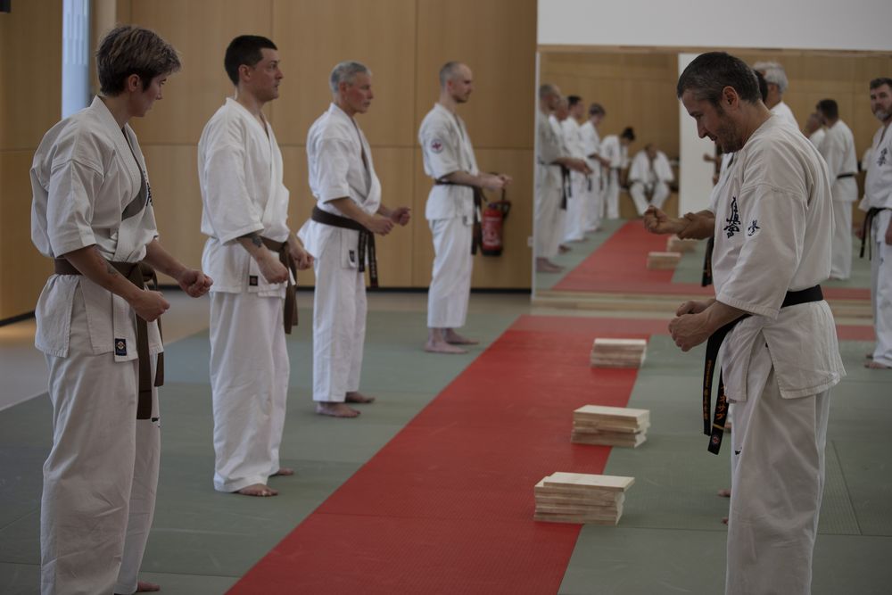 Passage de grades national de karaté Kyokushinkai à Lyon