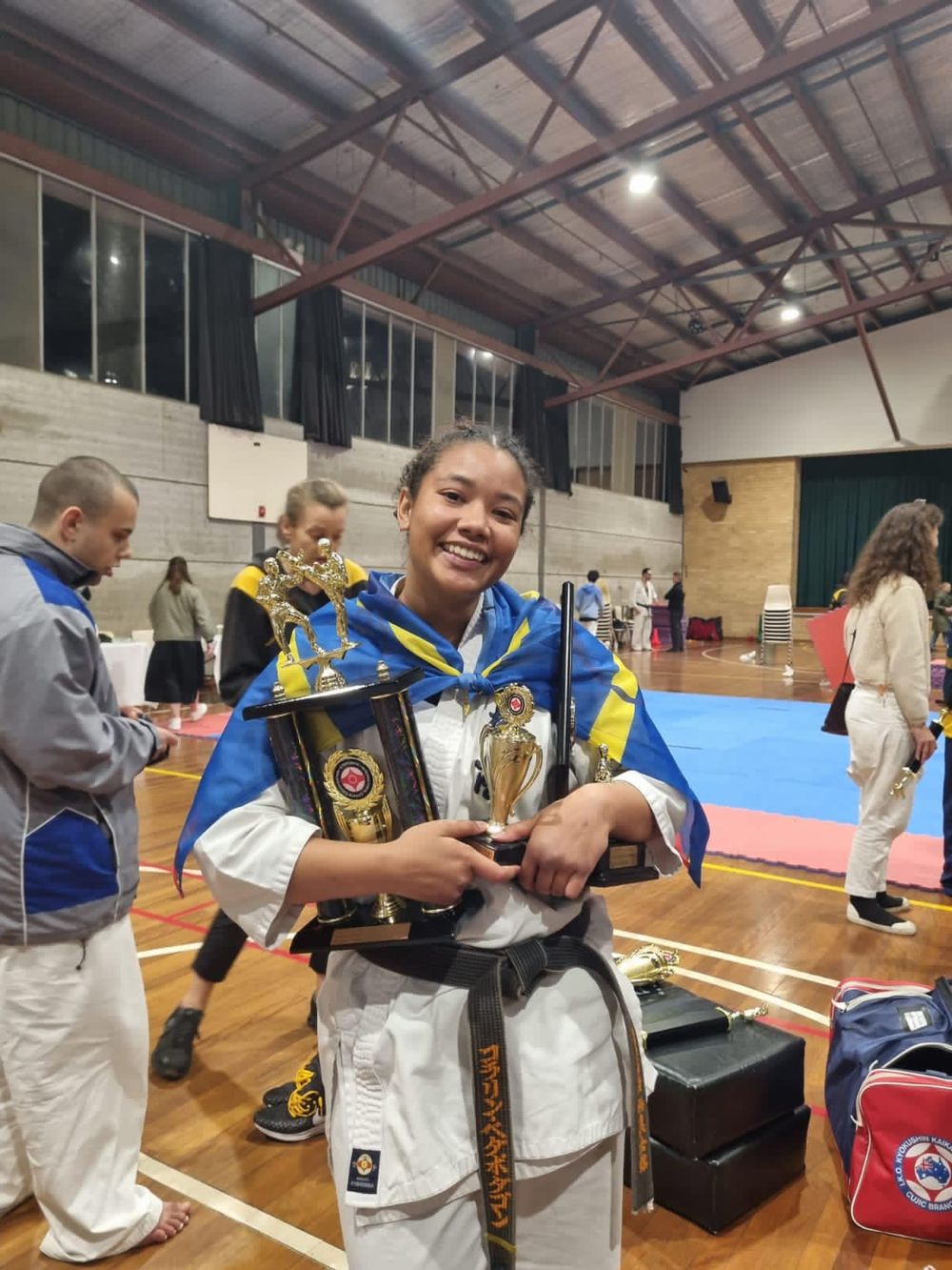 Coraline Vedapodagom 3rd place - kumite Women’s Open Kyokushinkai 