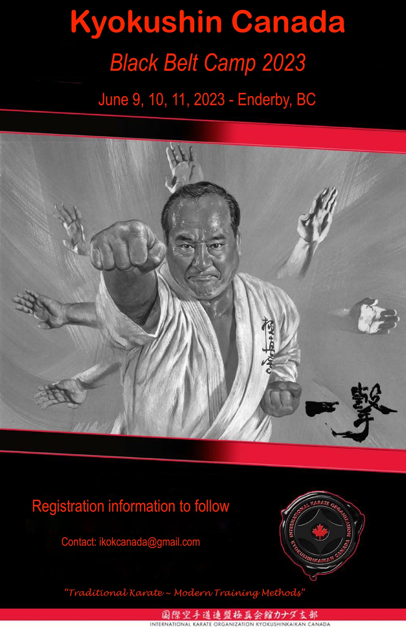 Kyokushinkai Black Belt Camp Canada 2023