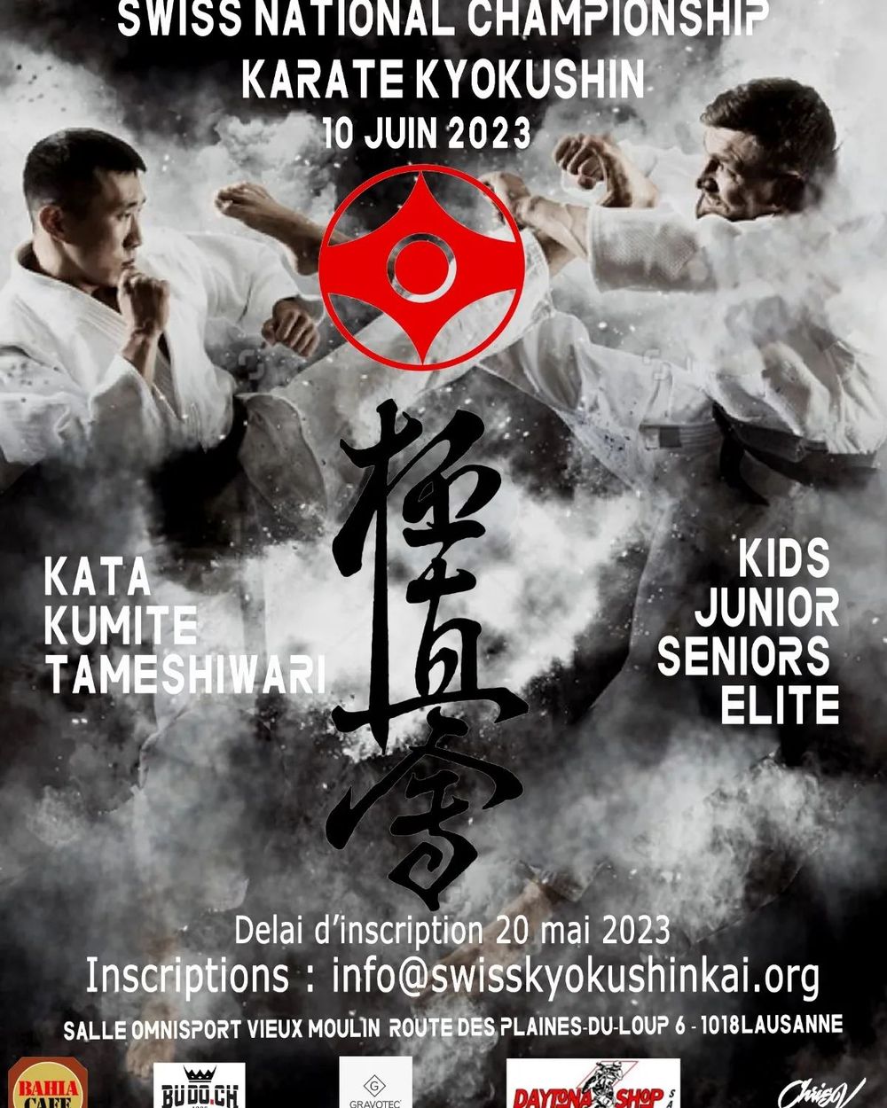 Swiss national championship 2023 - karaté Kyokushinkai