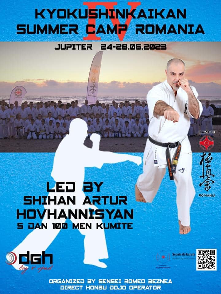 Summer camp Romania 2023 - karaté Kyokushinkai