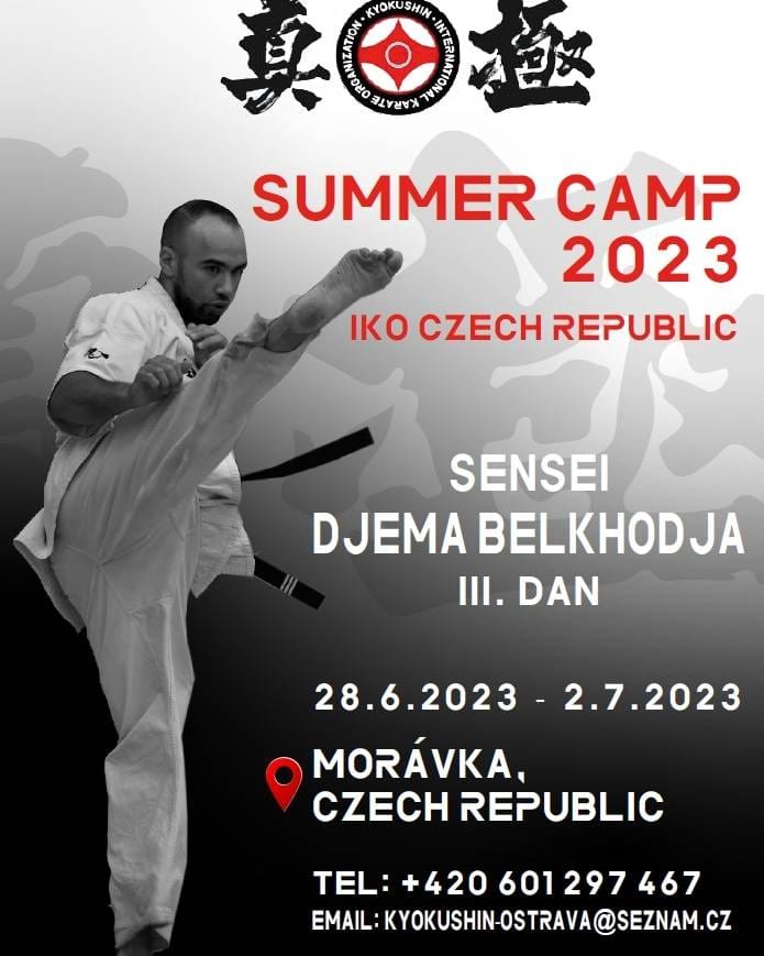 Chech Summer Camp 2023 - karaté Kyokushinkai